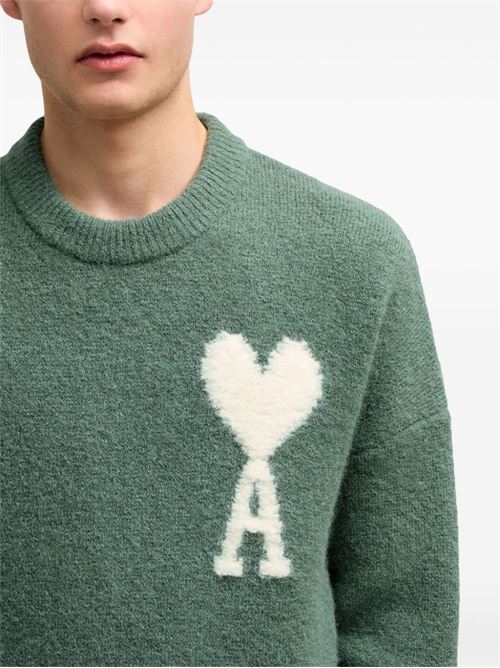 Ami De Coeur Sweater AMI PARIS | UKS025KN00324013